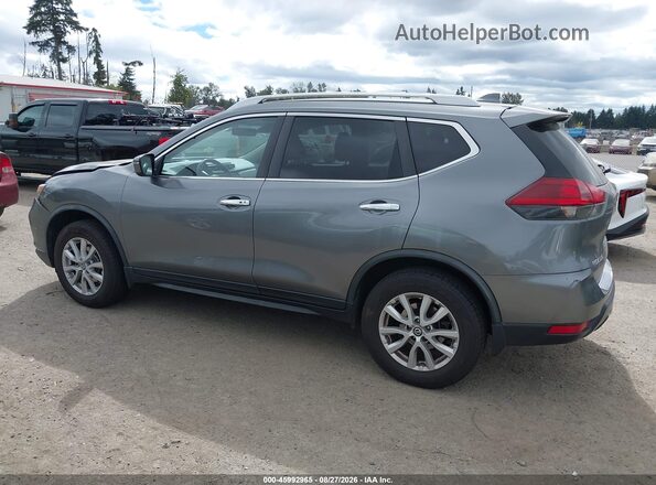 JN8AT2MV6JW346408 2018 NISSAN ROGUE Gray Widok wnętrza 360 stopni