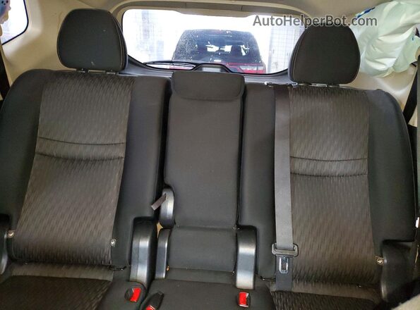 JN8AT2MV6LW108156 2020 NISSAN ROGUE Black Հետևի նստատեղերի տեսք