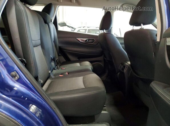 JN8AT2MV6LW135289 2020 NISSAN ROGUE Blue Widok wnętrza z tyłu