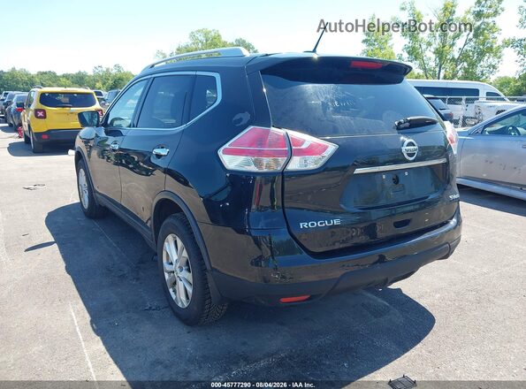 JN8AT2MV7GW145772 2016 NISSAN ROGUE Black უკანა მარცხენა