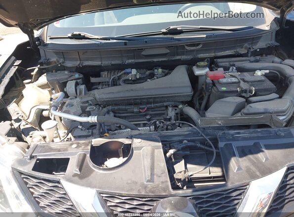 JN8AT2MV7GW145772 2016 NISSAN ROGUE Black უკანა ხედი