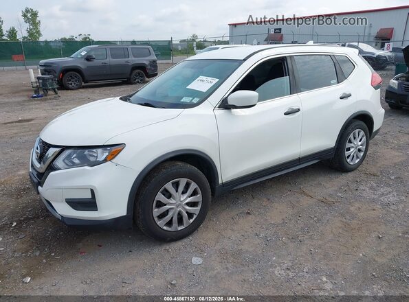 JN8AT2MV7HW006288 2017 NISSAN ROGUE White Առջևի ձախ երեք քառորդ տեսարան