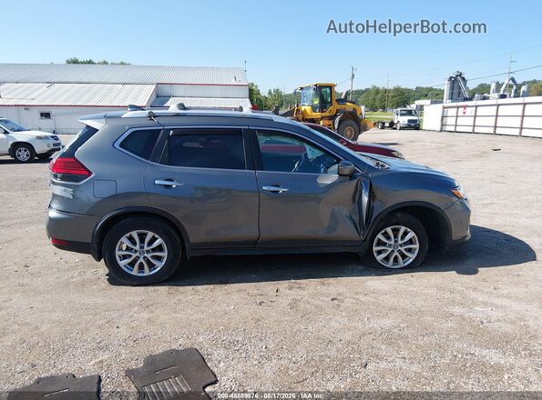 JN8AT2MV7HW016979 2017 NISSAN ROGUE Серый Вид щитка приборов