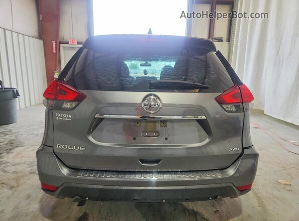 JN8AT2MV7HW264486 2017 NISSAN ROGUE Gray Widok z tyłu
