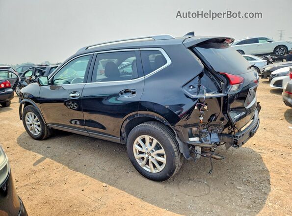 JN8AT2MV7HW267100 2017 NISSAN ROGUE Black უკანა მარცხენა