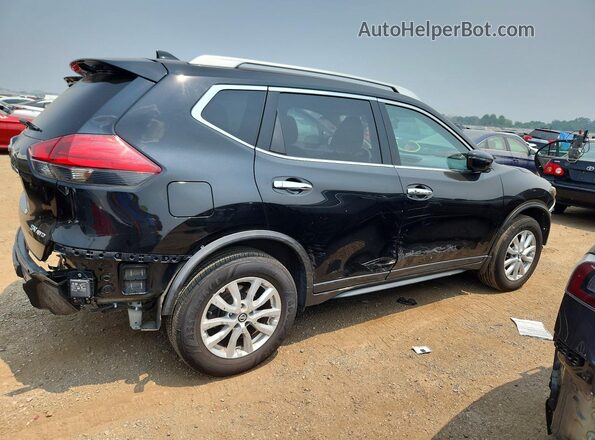 JN8AT2MV7HW267100 2017 NISSAN ROGUE Black უკანა მარჯვენა