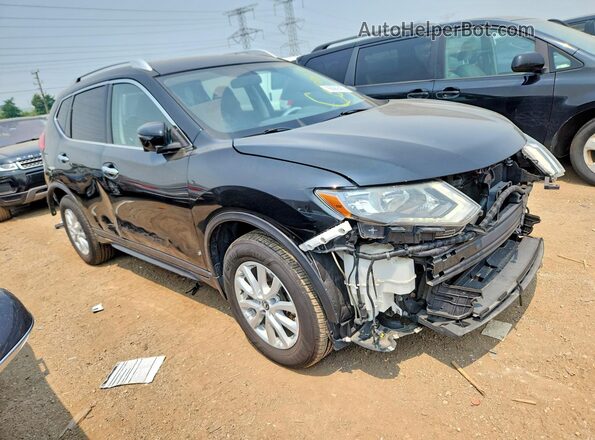 JN8AT2MV7HW267100 2017 NISSAN ROGUE Black წინა მარჯვენა