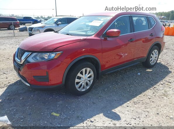 JN8AT2MV7HW276332 2017 NISSAN ROGUE Красный Передняя левая четверть
