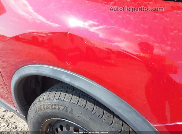 JN8AT2MV7HW276332 2017 NISSAN ROGUE Красный Вид спереди