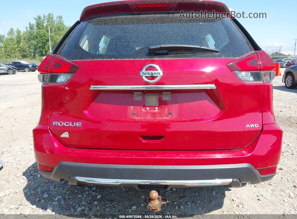 JN8AT2MV7HW276332 2017 NISSAN ROGUE Красный 