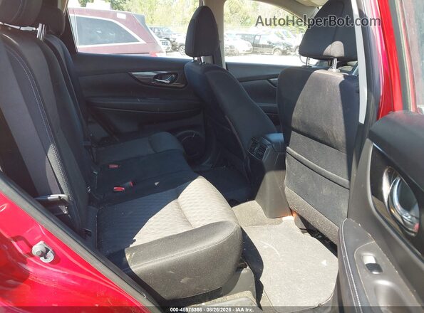 JN8AT2MV7HW276332 2017 NISSAN ROGUE Красный Вид наклейки с VIN-кодом