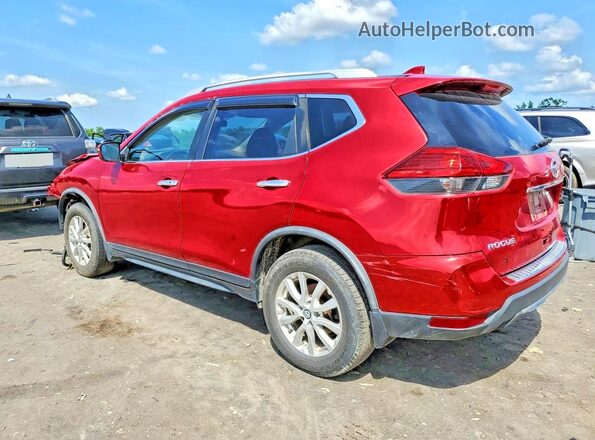 JN8AT2MV7HW284267 2017 NISSAN ROGUE Red Tył lewy