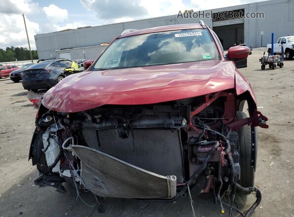 JN8AT2MV7HW284267 2017 NISSAN ROGUE Red 