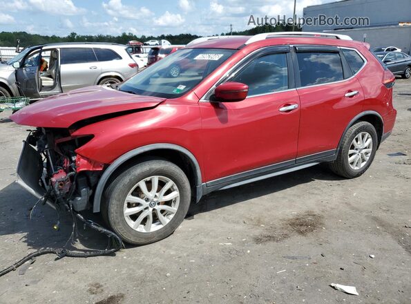 JN8AT2MV7HW284267 2017 NISSAN ROGUE Red 