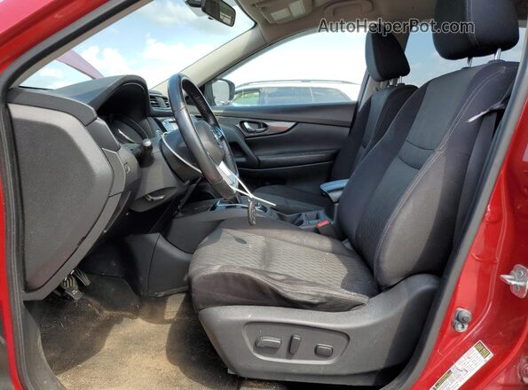 JN8AT2MV7HW284267 2017 NISSAN ROGUE Red 