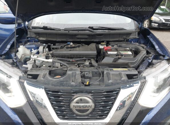 JN8AT2MV7JW344859 2018 NISSAN ROGUE Blue Vista trasera
