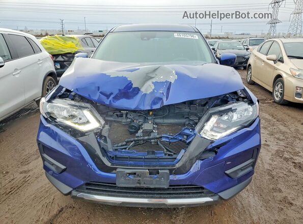 JN8AT2MV7KW372694 2019 NISSAN ROGUE Синий Вид спереди