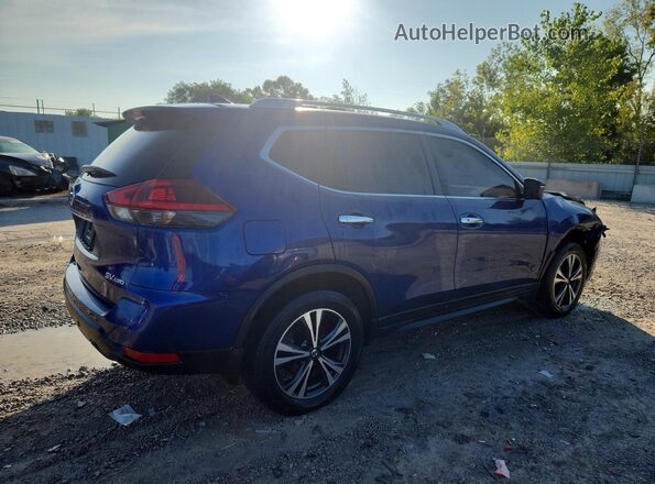 JN8AT2MV7LW116184 2020 NISSAN ROGUE Blue Հետևի աջ