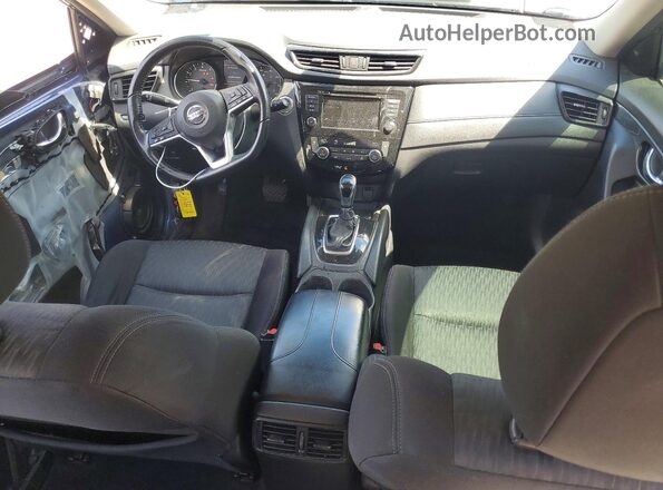 JN8AT2MV7LW138055 2020 NISSAN ROGUE Blue Առջևի վահանակի տեսք