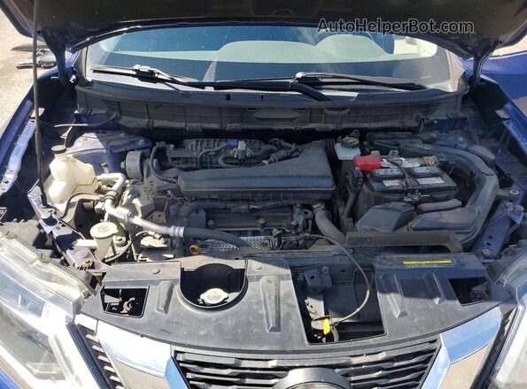 JN8AT2MV7LW138055 2020 NISSAN ROGUE Blue Շարժիչի բաժամունքի տեսք