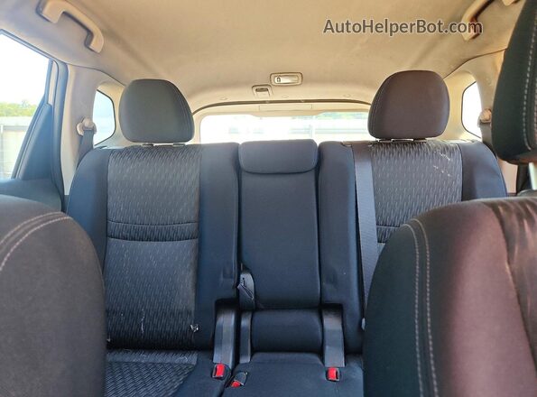 JN8AT2MV8HW004131 2017 NISSAN ROGUE Gray Vista de los asientos traseros