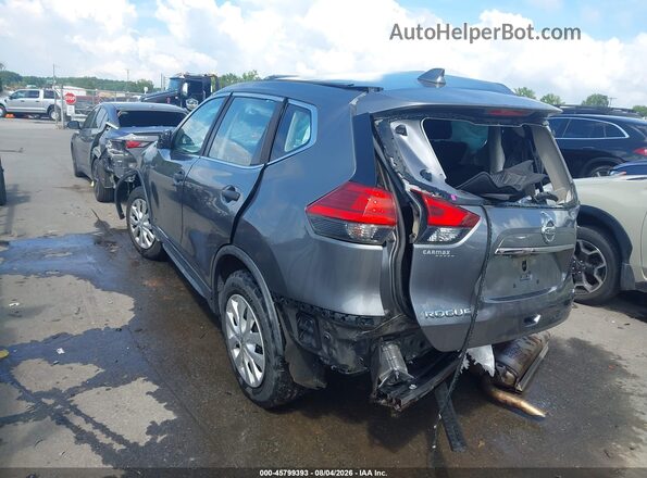 JN8AT2MV8HW008308 2017 NISSAN ROGUE Gray Задня ліва чверть