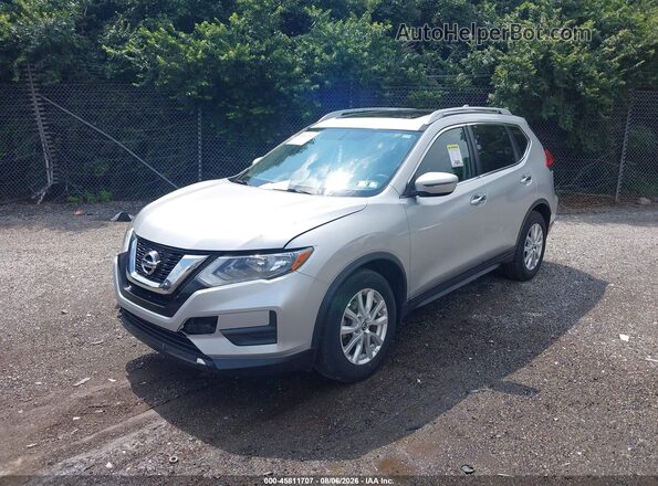 JN8AT2MV8HW019356 2017 NISSAN ROGUE Silver უკანა მარცხენა