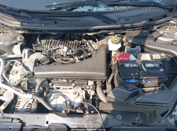 JN8AT2MV8HW023004 2017 NISSAN ROGUE Серый Вид сзади