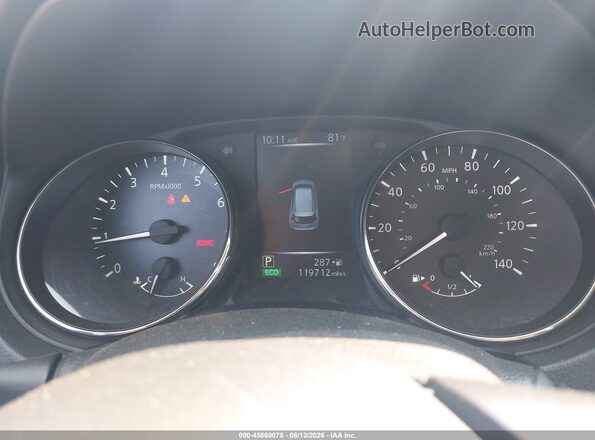 JN8AT2MV8HW023004 2017 NISSAN ROGUE Серый Вид задних сидений