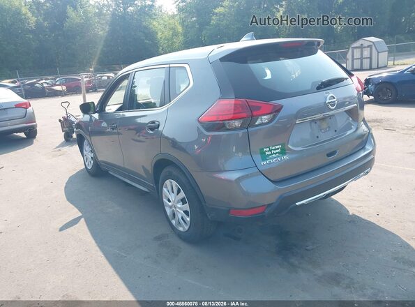 JN8AT2MV8HW023004 2017 NISSAN ROGUE Серый Задняя левая четверть