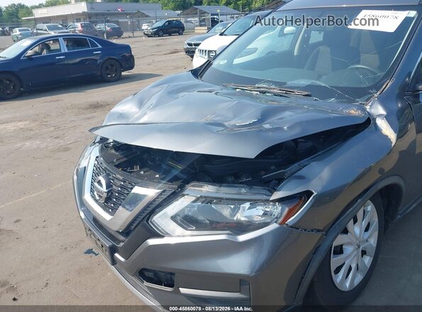 JN8AT2MV8HW023004 2017 NISSAN ROGUE Серый Вид спереди