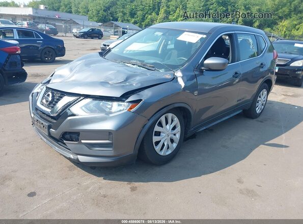JN8AT2MV8HW023004 2017 NISSAN ROGUE Серый Передняя левая четверть
