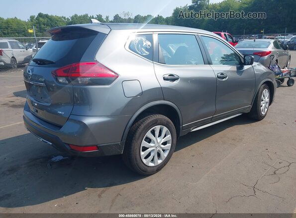 JN8AT2MV8HW023004 2017 NISSAN ROGUE Серый Задняя правая четверть