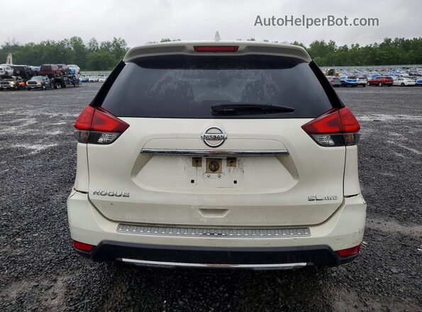 JN8AT2MV8HW024380 2017 NISSAN ROGUE White უკანა ხედი