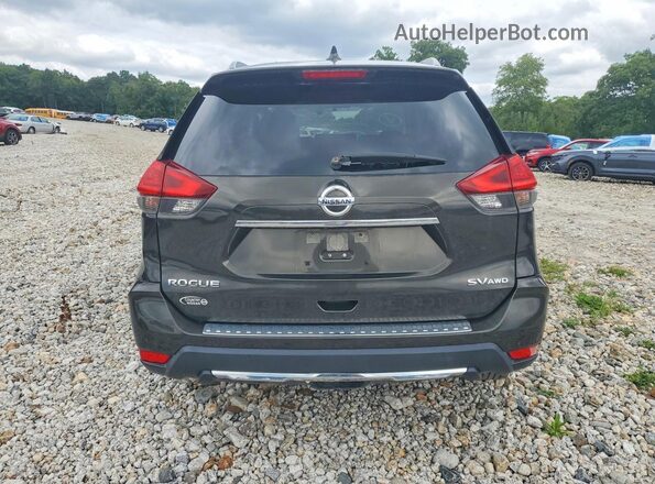 JN8AT2MV8HW026727 2017 NISSAN ROGUE Green Widok z tyłu