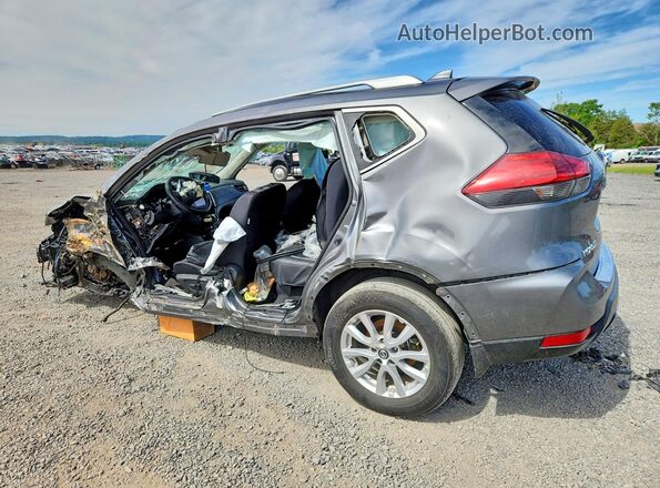 JN8AT2MV8HW028347 2017 NISSAN ROGUE Gray Задня ліва чверть
