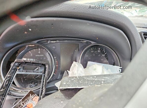 JN8AT2MV8HW028347 2017 NISSAN ROGUE Gray Вид щитка приладів