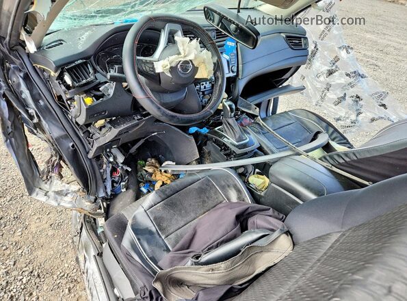 JN8AT2MV8HW028347 2017 NISSAN ROGUE Gray Вид панелі приладів