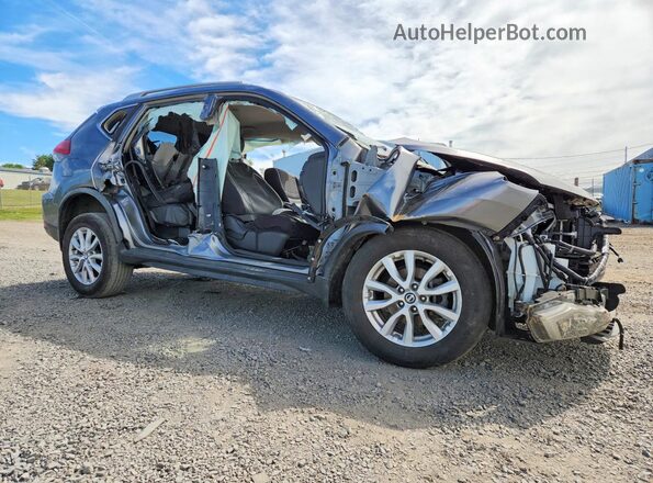 JN8AT2MV8HW028347 2017 NISSAN ROGUE Gray Передня права чверть