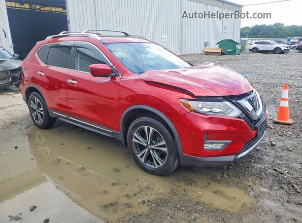 JN8AT2MV8HW273231 2017 NISSAN ROGUE Red Przód prawy