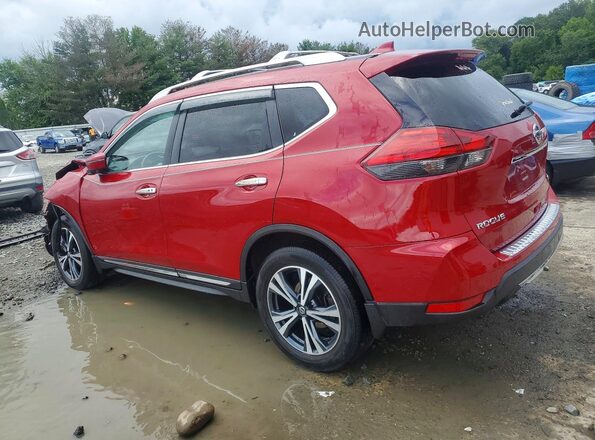 JN8AT2MV8HW273231 2017 NISSAN ROGUE Red Tył lewy
