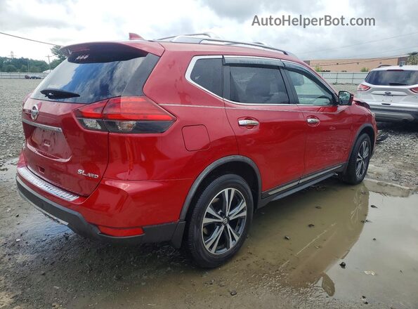 JN8AT2MV8HW273231 2017 NISSAN ROGUE Red Tył prawy