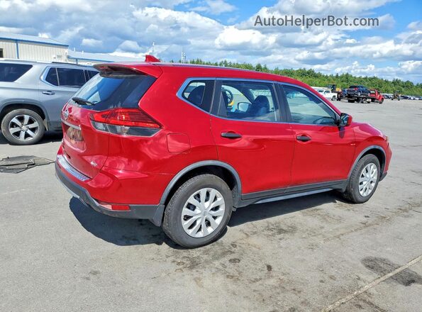 JN8AT2MV8HW277019 2017 NISSAN ROGUE Red უკანა ხედი