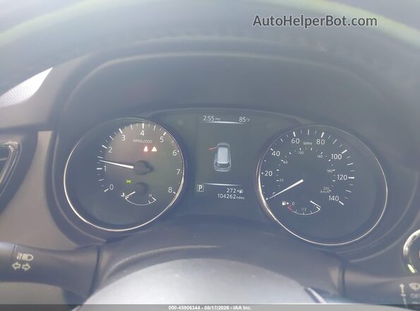 JN8AT2MV8HW284729 2017 NISSAN ROGUE Red Հետևի նստատեղերի տեսք