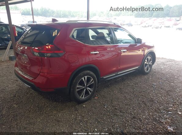 JN8AT2MV8HW284729 2017 NISSAN ROGUE Red Հետևի աջ