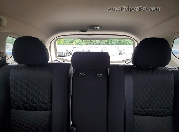 JN8AT2MV8JW308470 2018 NISSAN ROGUE Black Հետևի նստատեղերի տեսք