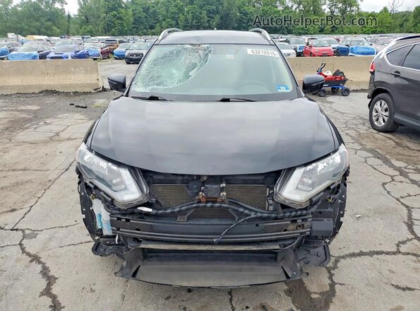 JN8AT2MV8JW308470 2018 NISSAN ROGUE Black Դիմացի տեսք