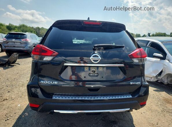 JN8AT2MV8KW374860 2019 NISSAN ROGUE Black Widok z tyłu