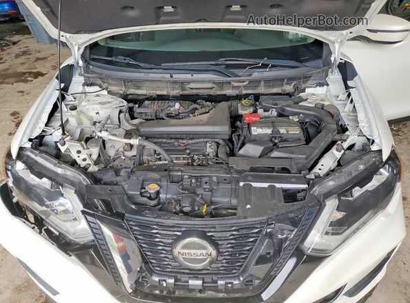 JN8AT2MV8LW108904 2020 NISSAN ROGUE White Engine compartment view