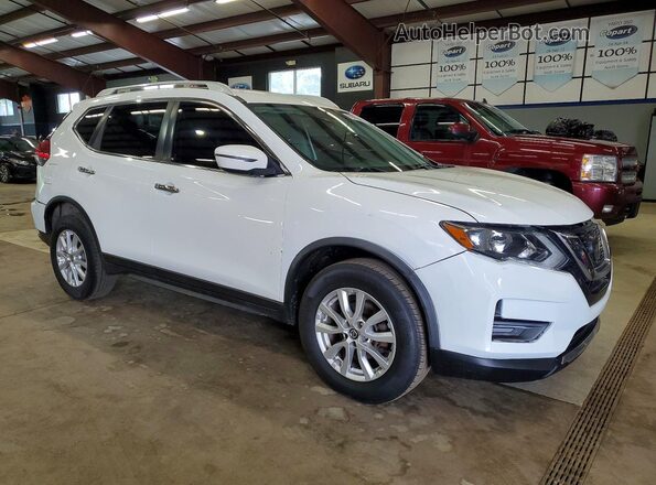 JN8AT2MV8LW112497 2020 NISSAN ROGUE White Delantero derecho